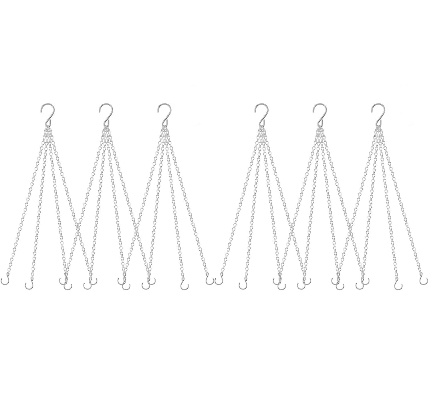 garini cadena frontal pack de 6 mostrando longitud y ganchos