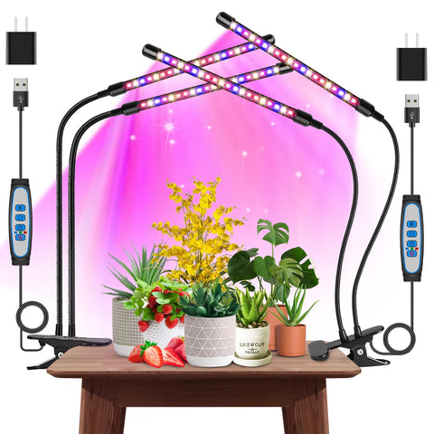 Garpsen vista frontal del pack de 2 luces, ahorro energético