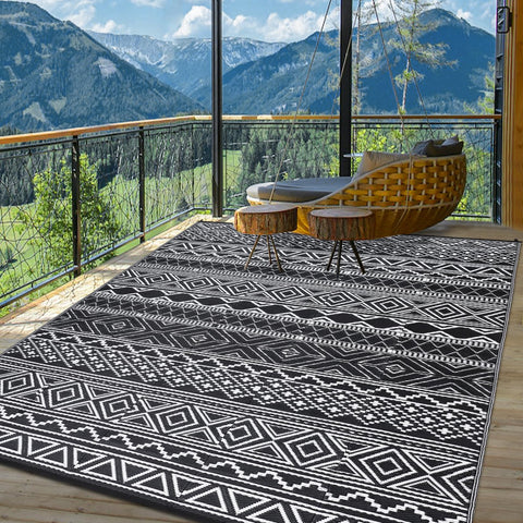 garvee alfombra en porche mostrando facilidad de uso y estética