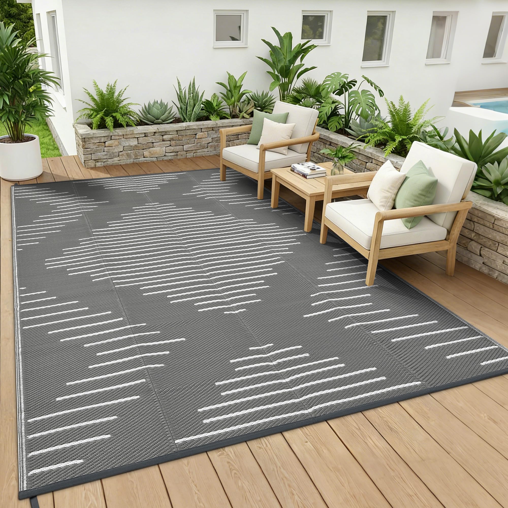 Garvee textura del tejido cercano resistente y cómoda para pies