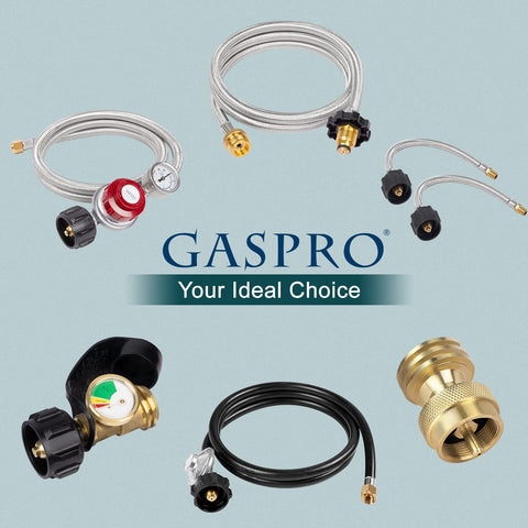GASPRO empaque y piezas incluidas listos para instalar en minutos