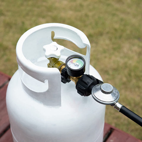 GASPRO conjunto de equipos a propano demostrando compatibilidad versátil