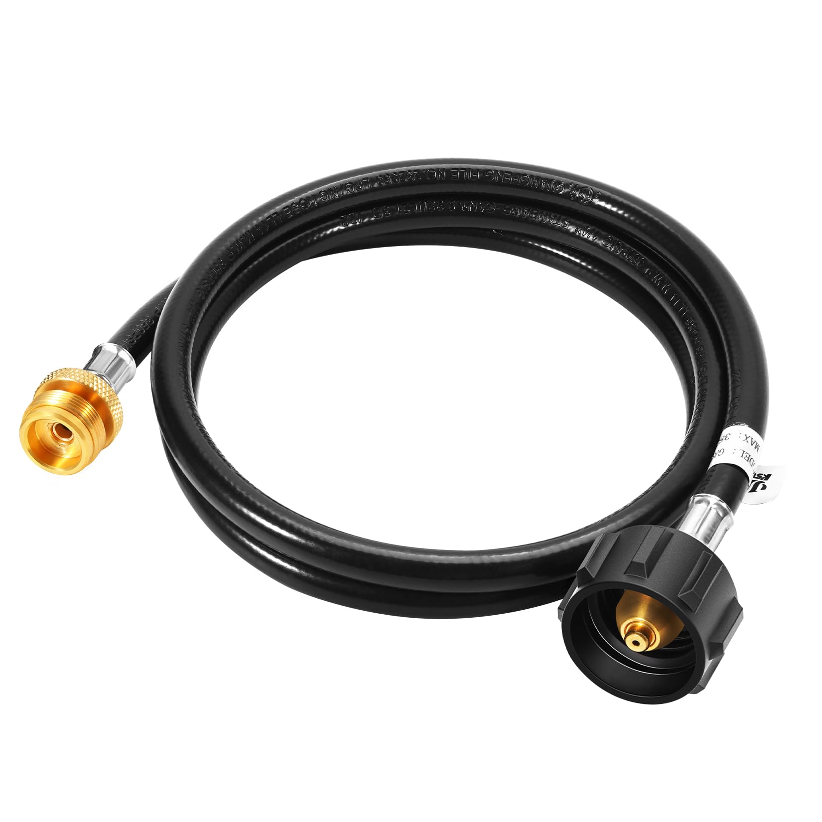 GasSaf adaptador frontal mostrando conexión segura y robusta