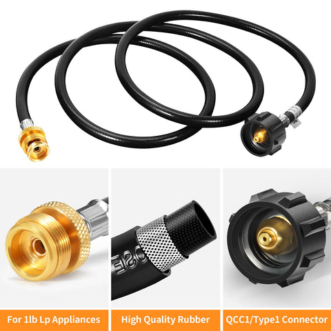 GasSaf conector QCC1/Type1 en detalle, proporciona ajuste seguro