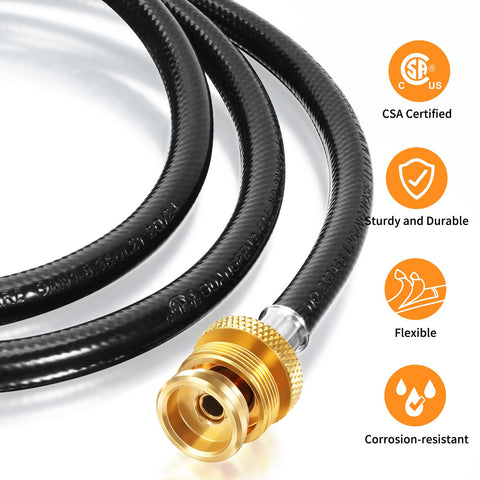 GasSaf conexión QCC-1/Type-1 compatible para uso inmediato