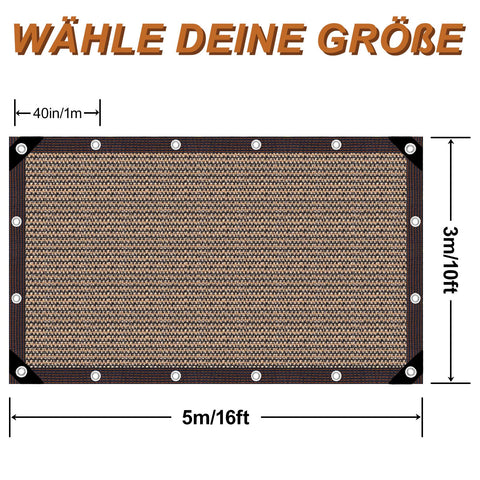 GCEXDLDP textura del tejido HDPE que mejora ventilación y durabilidad