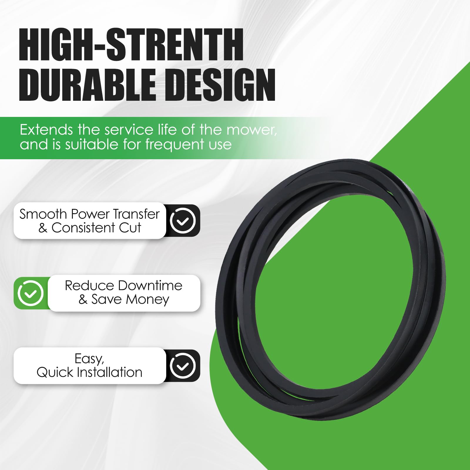 GEATaaT etiqueta con 1/2 x 144.8, garantiza compatibilidad con John Deere