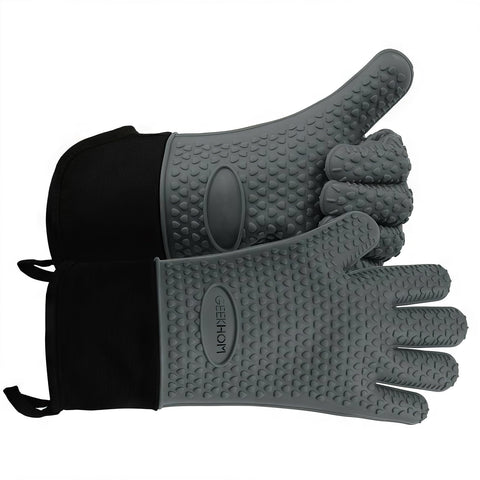 GEEKHOM guantes frontal mostrando ajuste y protección