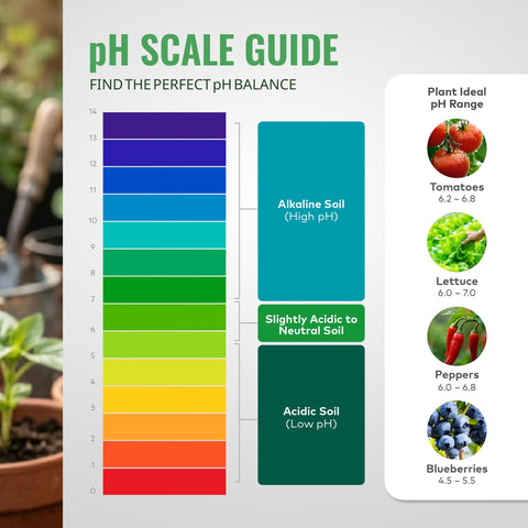 General Hydroponics carta de colores siendo usada para interpretar resultados