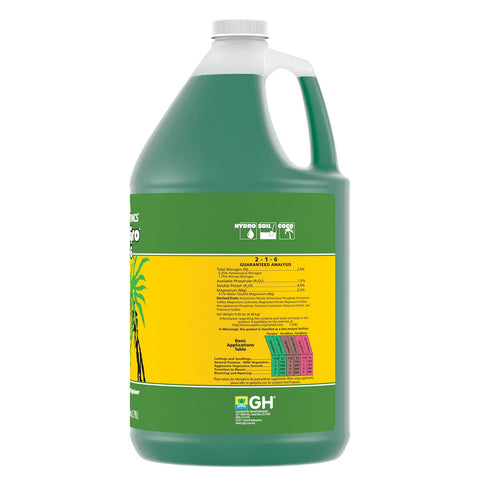 General Hydroponics embalaje seguro y almacenamiento recomendado