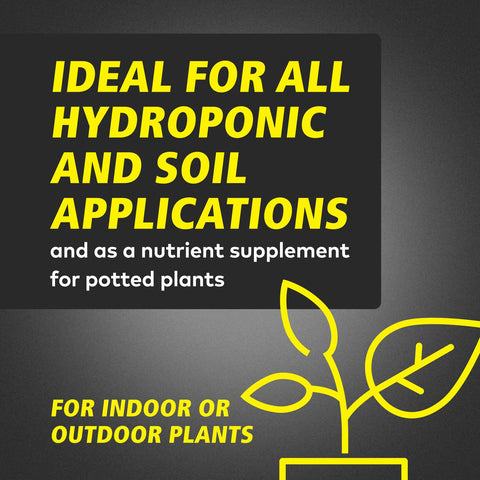 General Hydroponics dosificación manual con jeringa para precisión en la mezcla