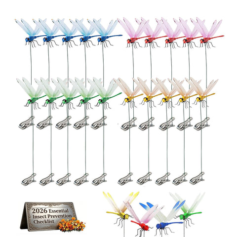 Generic libélula empaque frontal que muestra 20 clips, atractivo visual