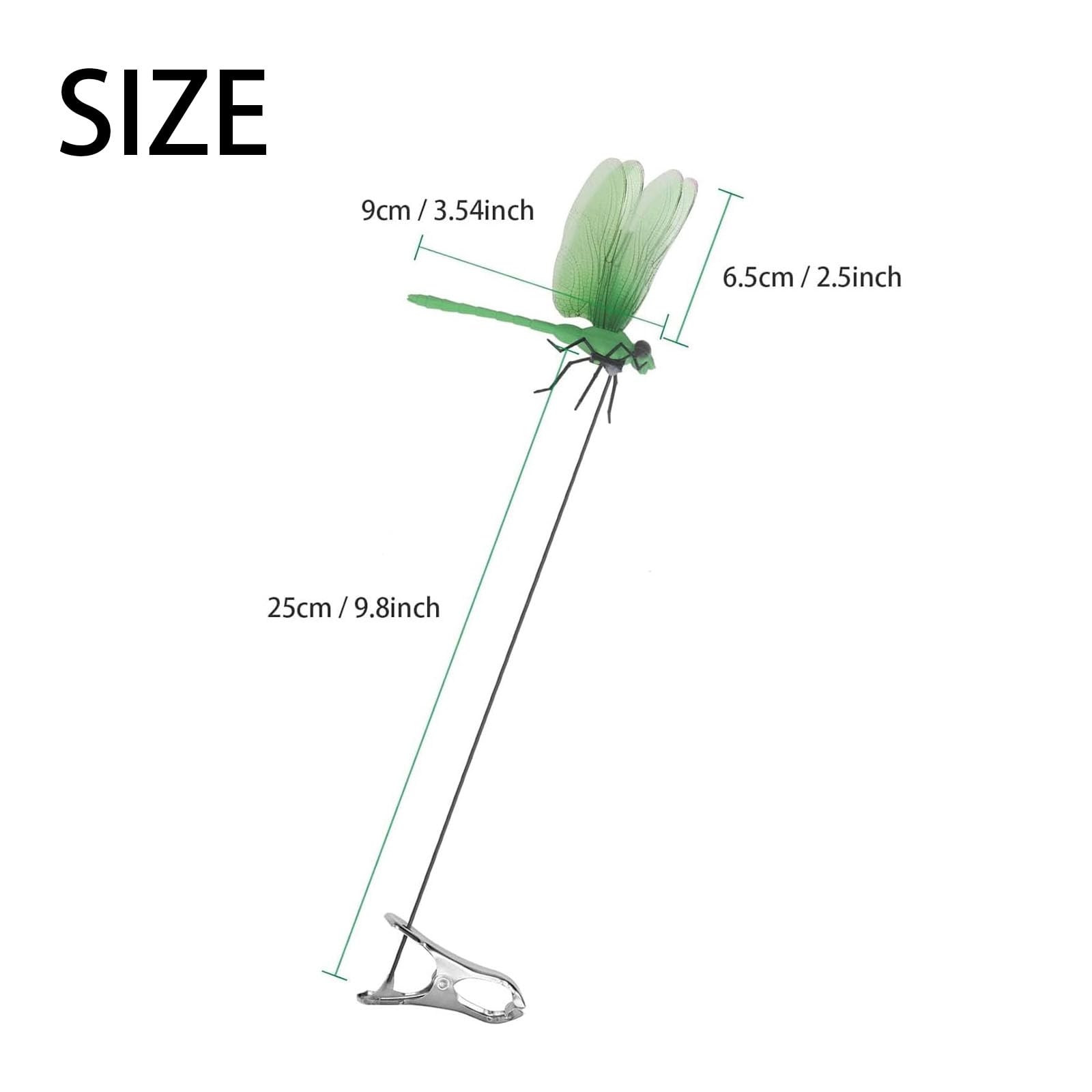 Generic libélula en sombrero uso decorativo que protege y embellece