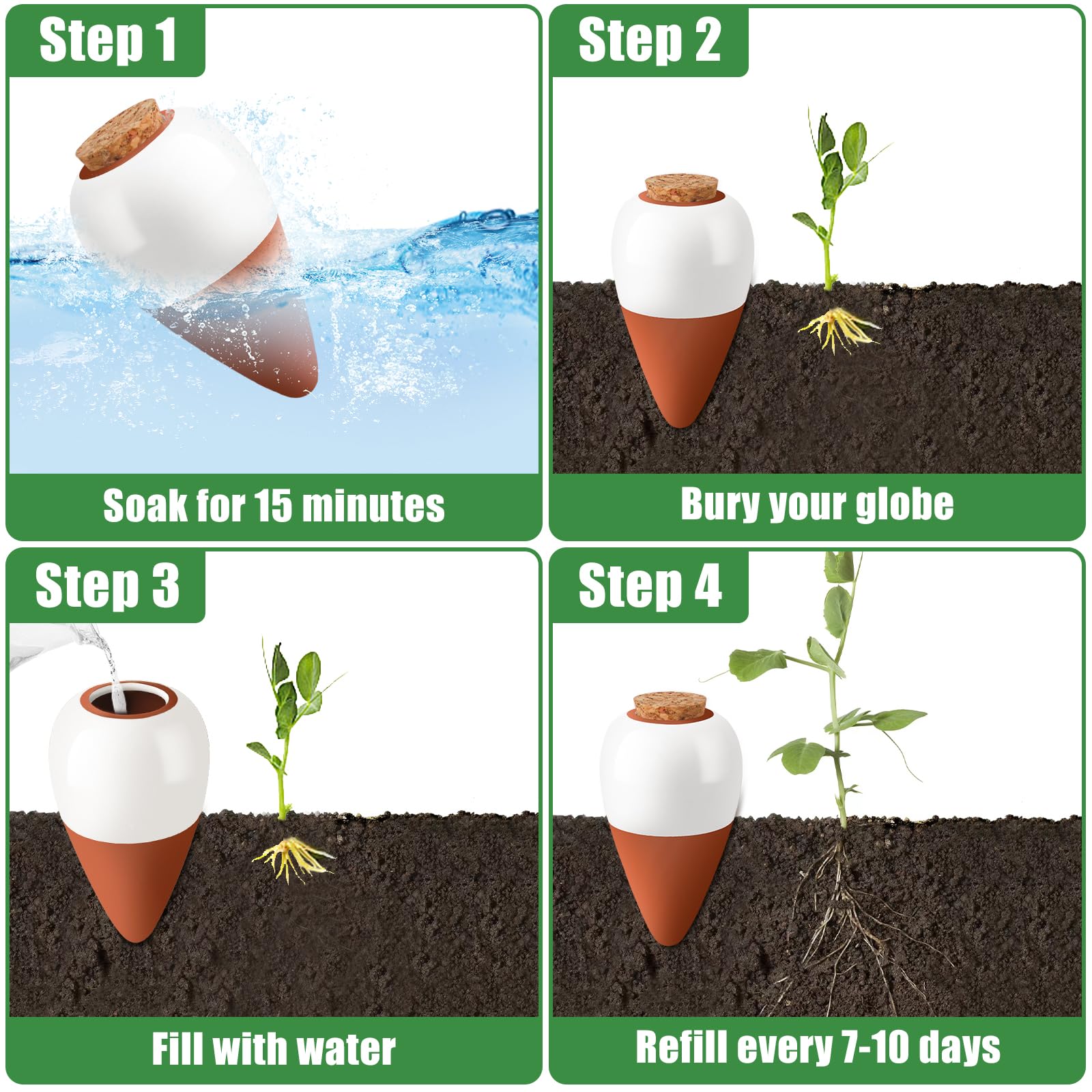 Generic olla en balcón con plantas ilustrando solución para viajeros