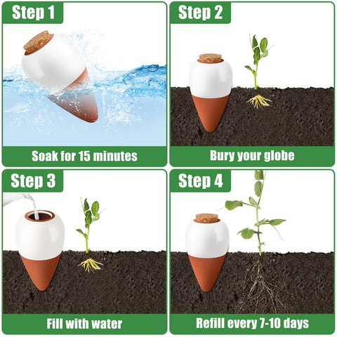 Generic olla en balcón con plantas ilustrando solución para viajeros