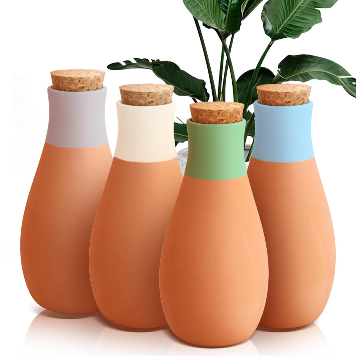 Generic olla vista frontal muestra diseño rústico y ahorro de agua
