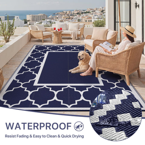 GENIMO alfombra en playa con familia facilita limpieza y protección