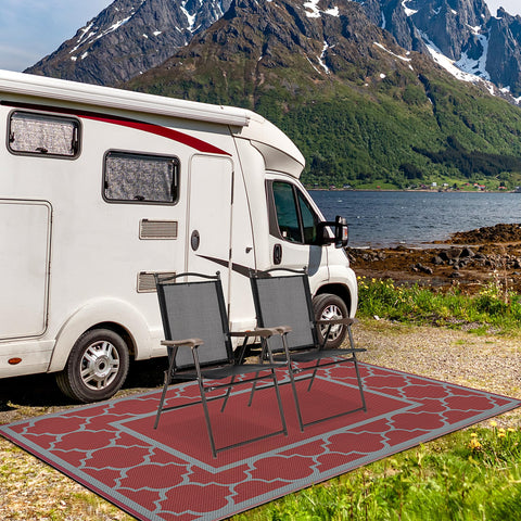 GENIMO alfombra en porche con muebles, crea ambiente exterior cómodo
