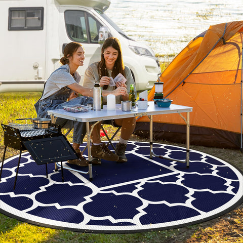 GENIMO alfombra en porche con muebles, crea zona acogedora al exterior