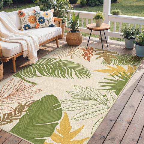 GENIMO alfombra en ambiente boho integrando estilo y resistencia