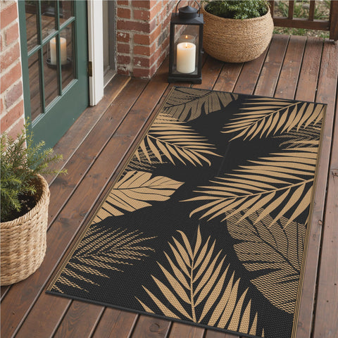 GENIMO alfombra exterior frontal vista completa ofrece estilo y protección