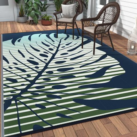 GENIMO alfombra frontal 6'x9' vista completa, resistencia y estilo