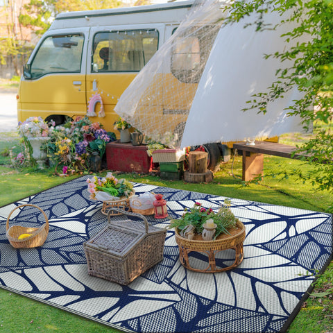 GENIMO alfombra plegada en funda para transporte compacto y práctico