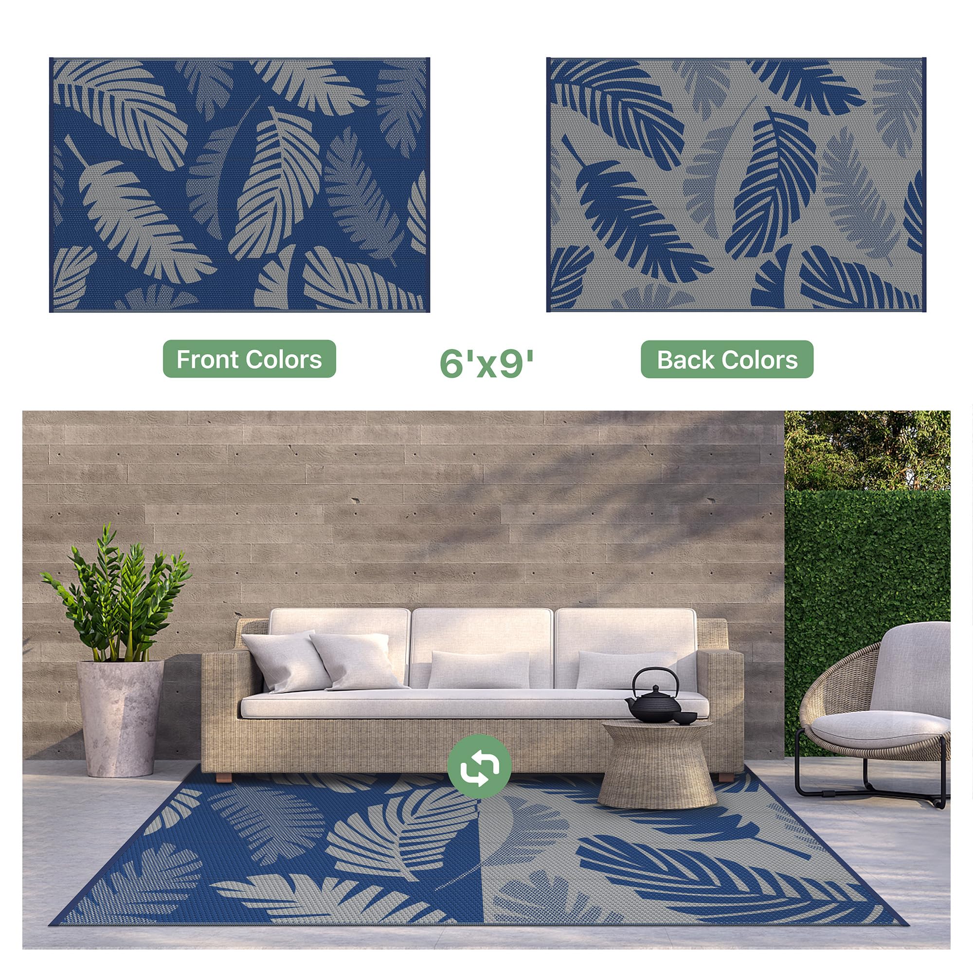 GENIMO alfombra junto a una silla para comparación de tamaño y escala
