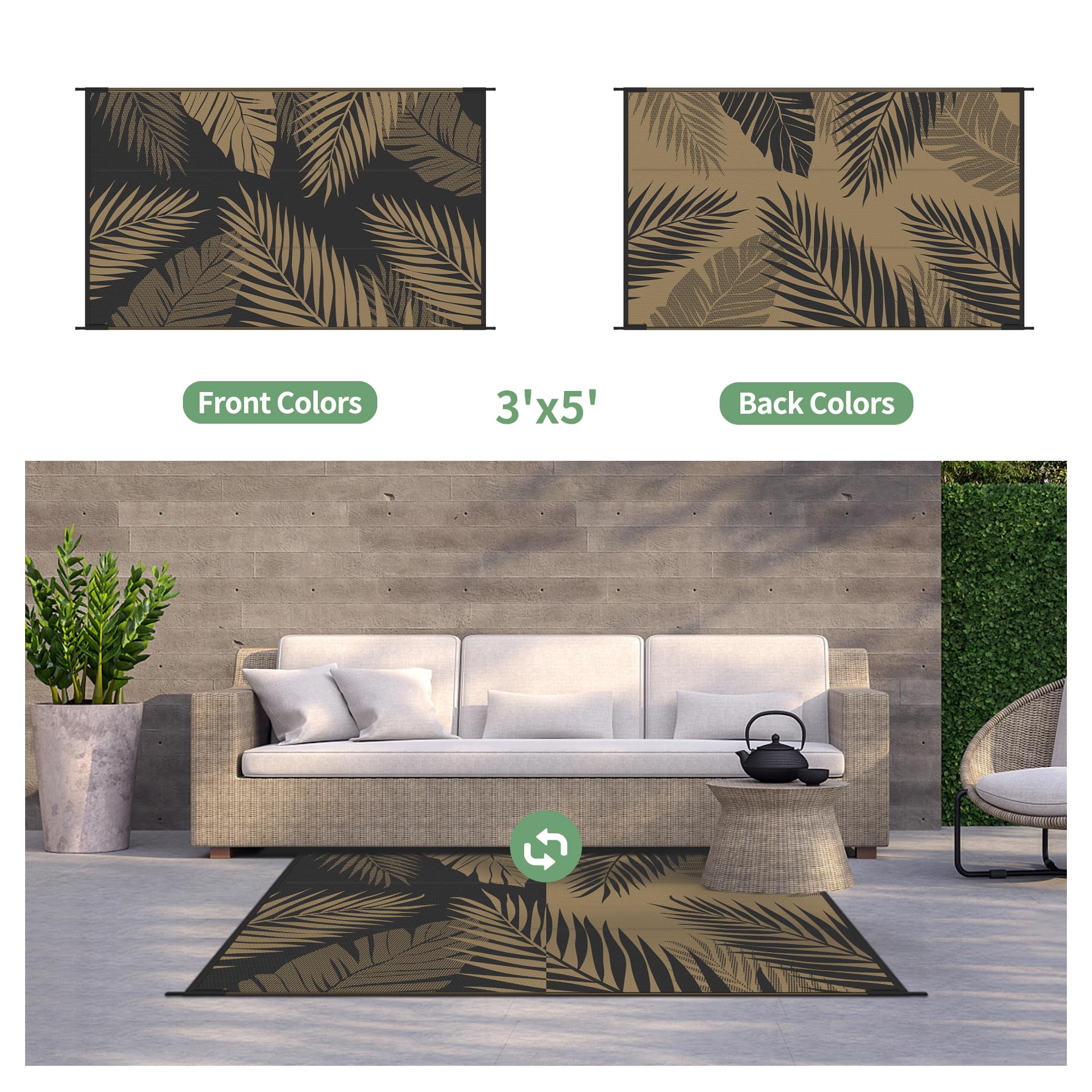 GENIMO detalle de textura resistente y fácil limpieza para exteriores