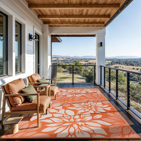 GENIMO comparación de tamaño 6'x9' para escala en exterior