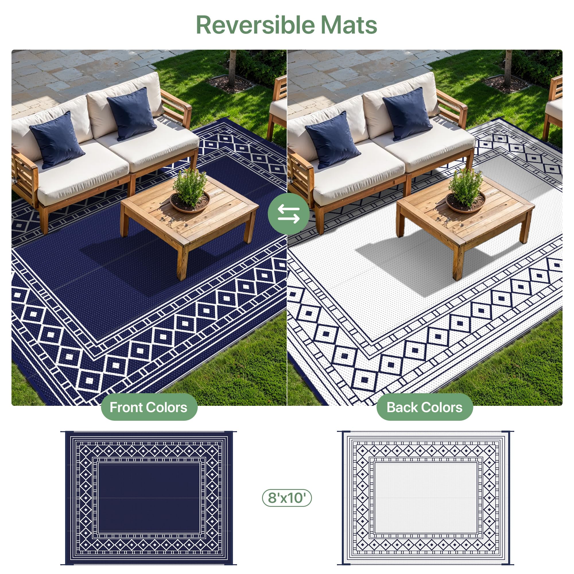 GENIMO alfombra instalada en RV para confort y estilo en viaje