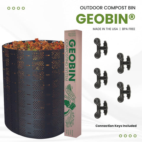GEOBIN detalle de ventilación que acelera la descomposición y reduce olores