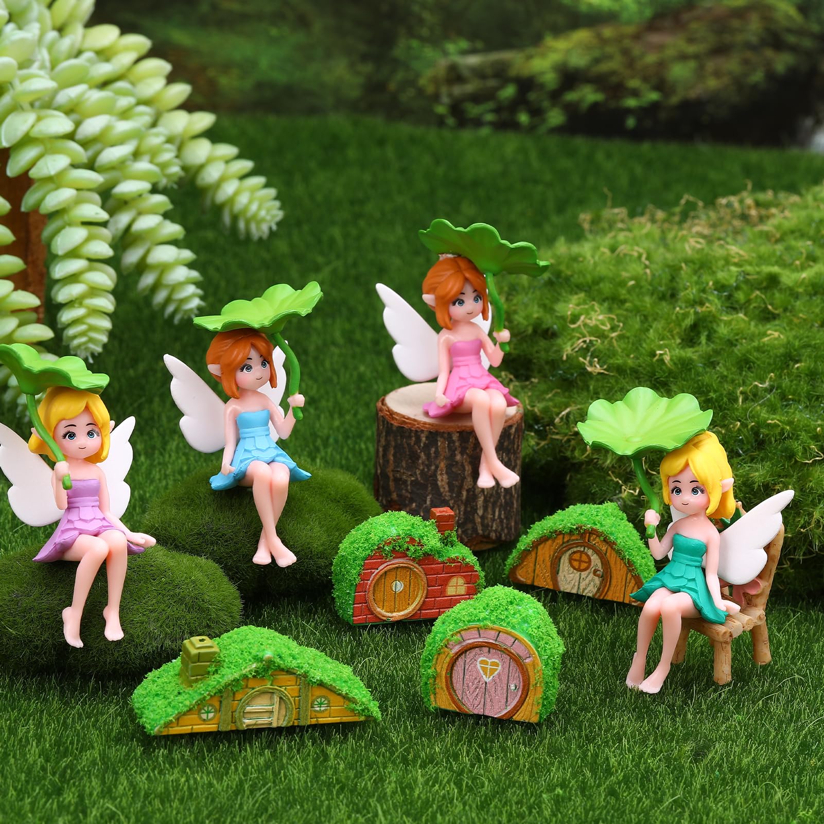 GGSTDDUP animales miniatura erizo y ardilla añadiendo realismo