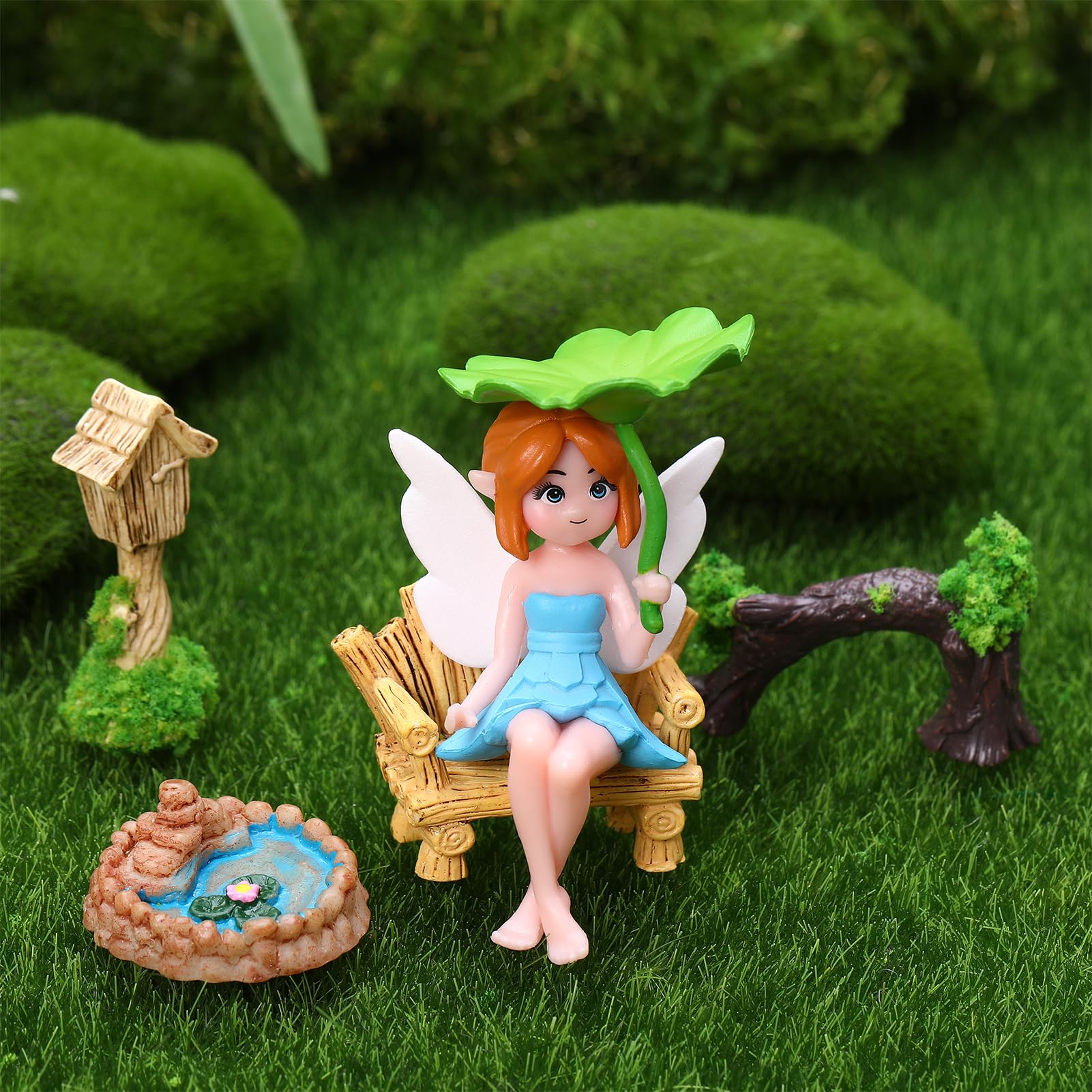 GGSTDDUP escena montada en maceta decorando plantas con estilo