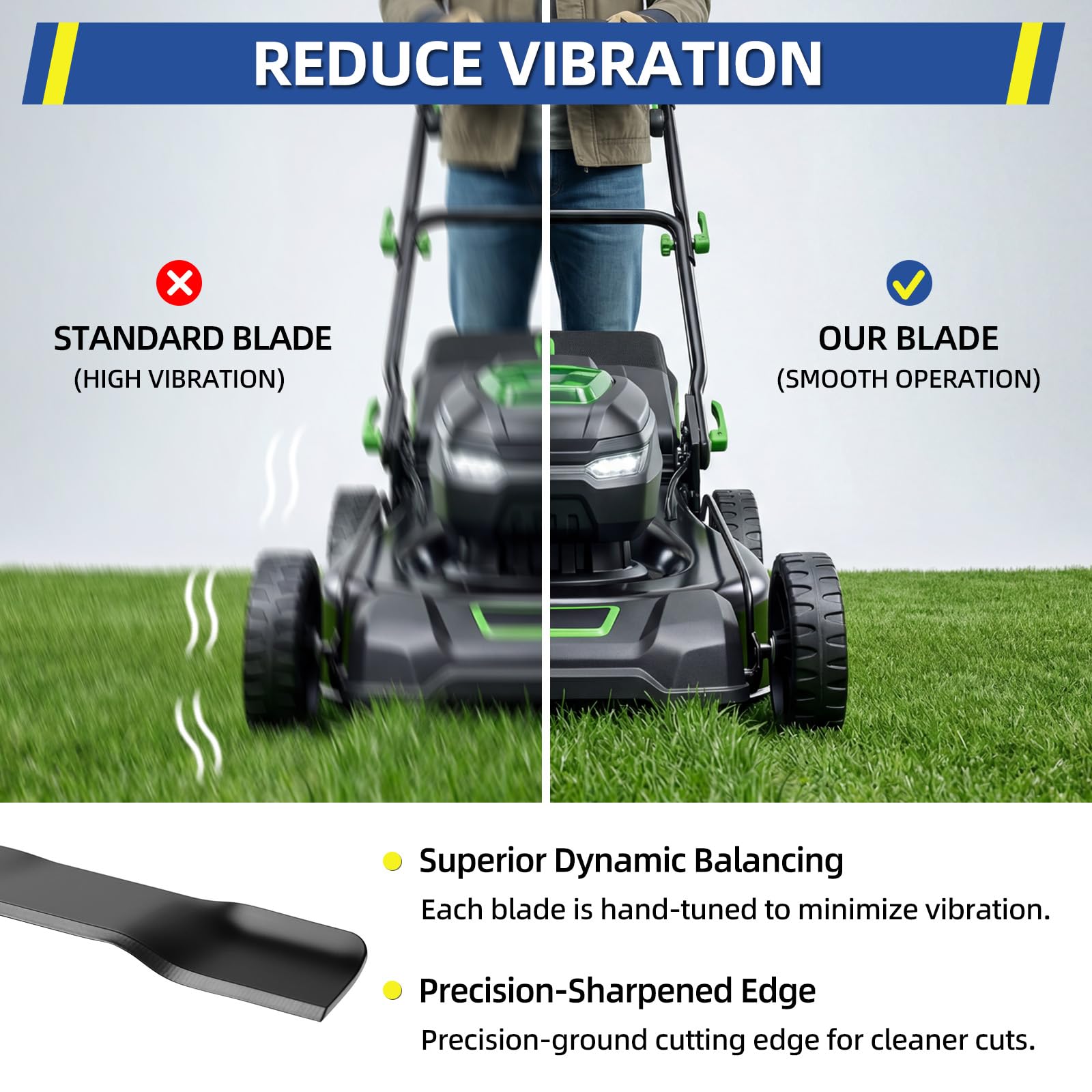 GICOOL comparación de tamaño junto a regla para verificar 515 mm longitud