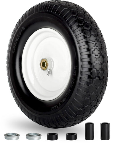 GICOOL rueda frontal 16" en primer plano mostrando diseño y resistencia