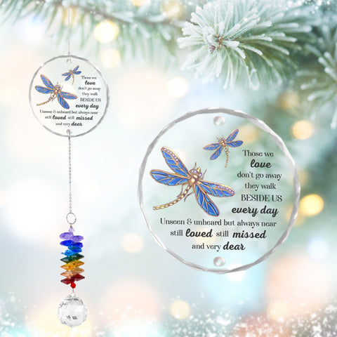 GIFTELIX suncatcher frontal mostrando brillo y diseño elegante