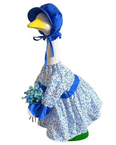 GigaCircle vestido frontal mostrando ajuste perfecto y encanto campestre