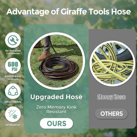 Giraffe Tools comparación de tamaño con manos, escala práctica