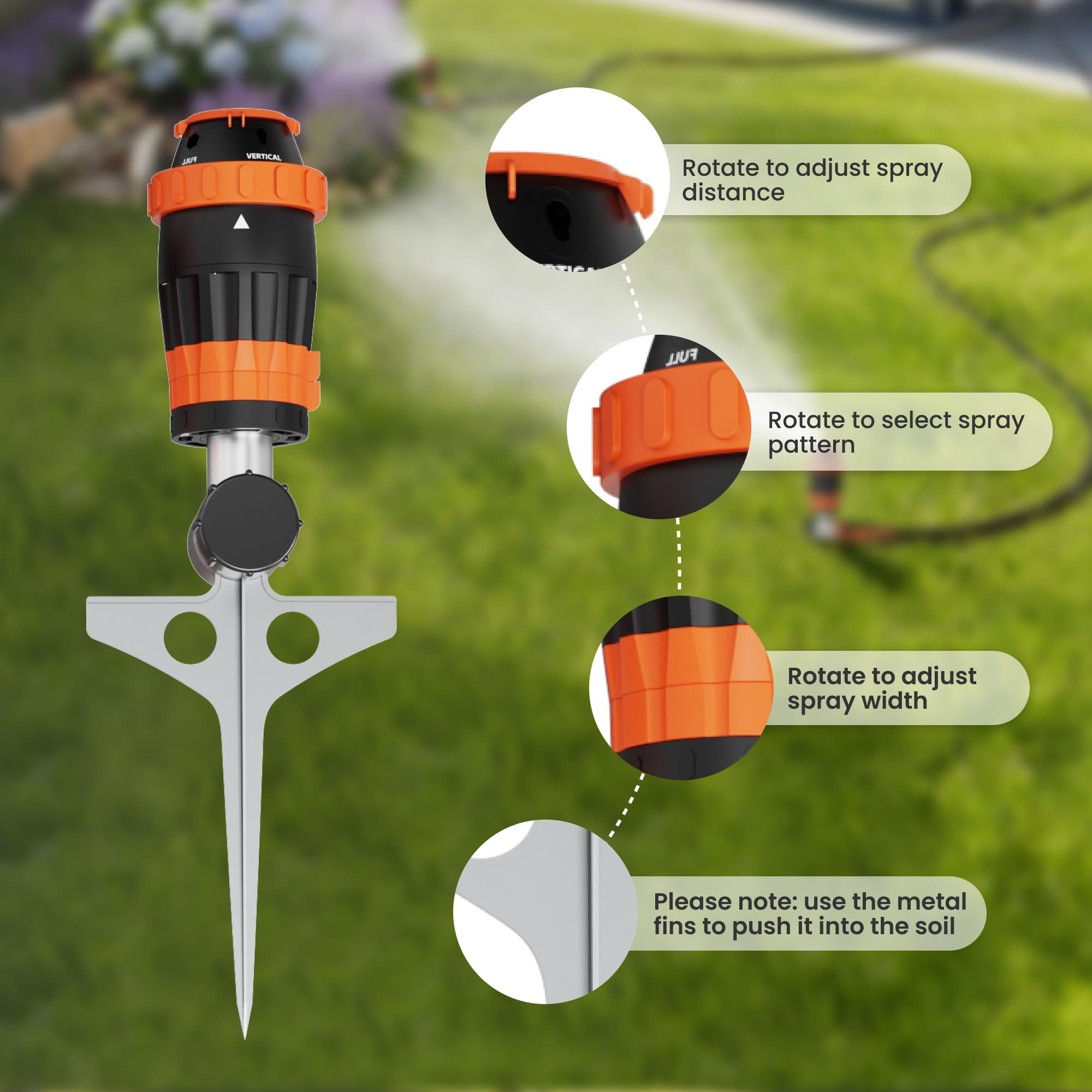 Giraffe Tools divisor de latón primer plano resistente anticorrosión
