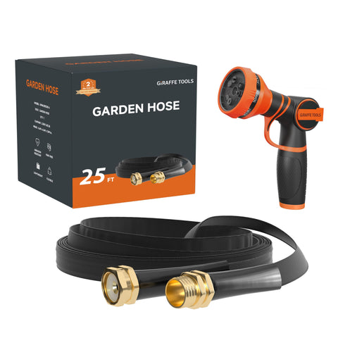 Giraffe Tools manguera frontal ligera mostrando longitud y diseño