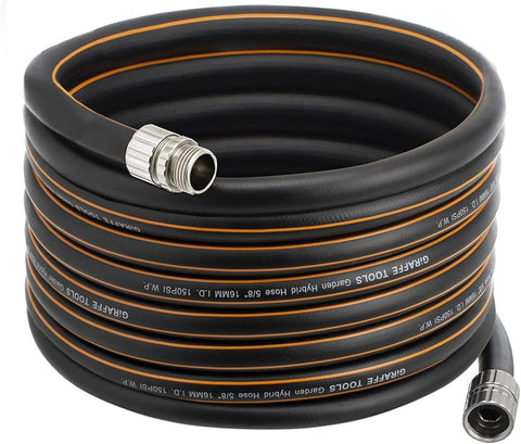 Giraffe Tools vista frontal de la manguera 50ft ligera y manejable