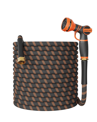 Giraffe Tools manguera frontal embalaje mostrando longitud y diseño resistente