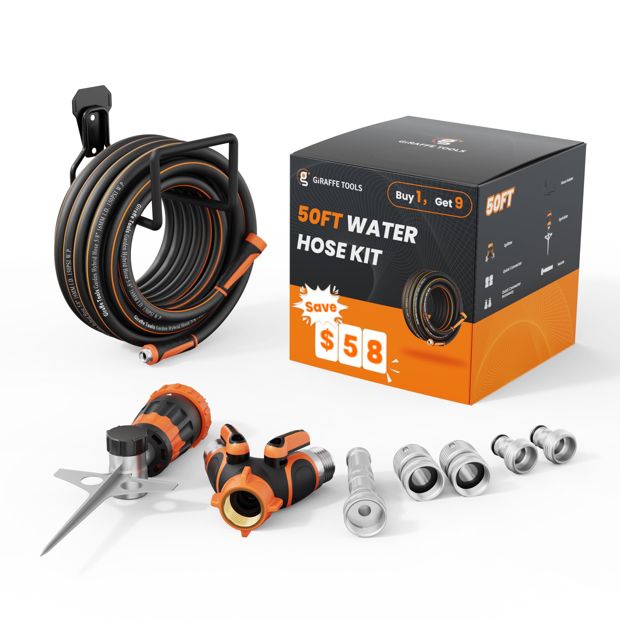 Giraffe Tools paquete frontal muestra kit completo y ahorro