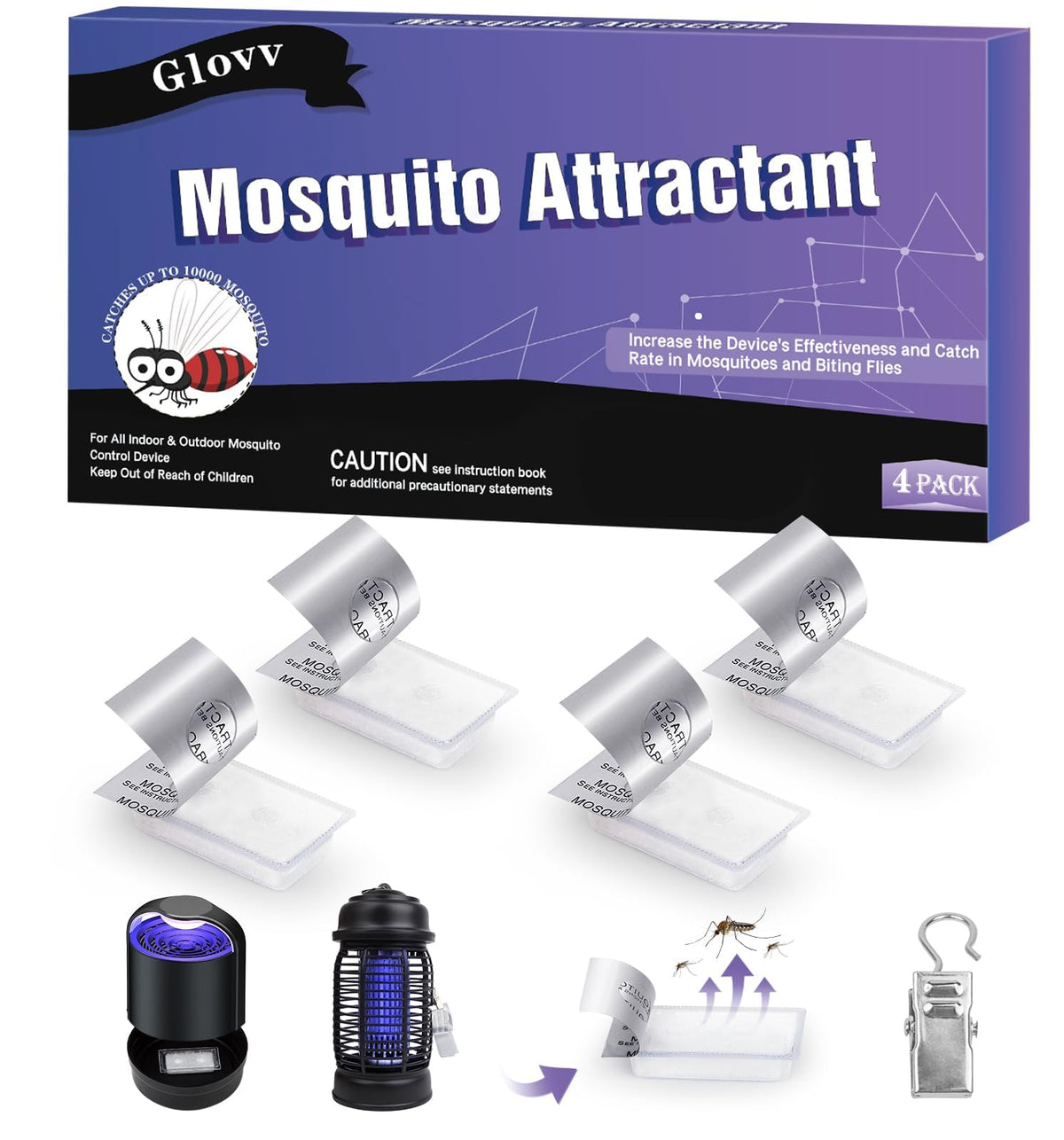 Glovv paquete frontal mostrando recargas y beneficio conveniencia