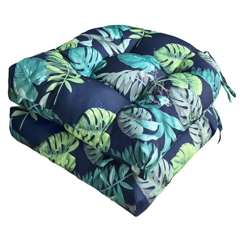 Gnostik cojín frontal floral navy mostrando estilo y protección