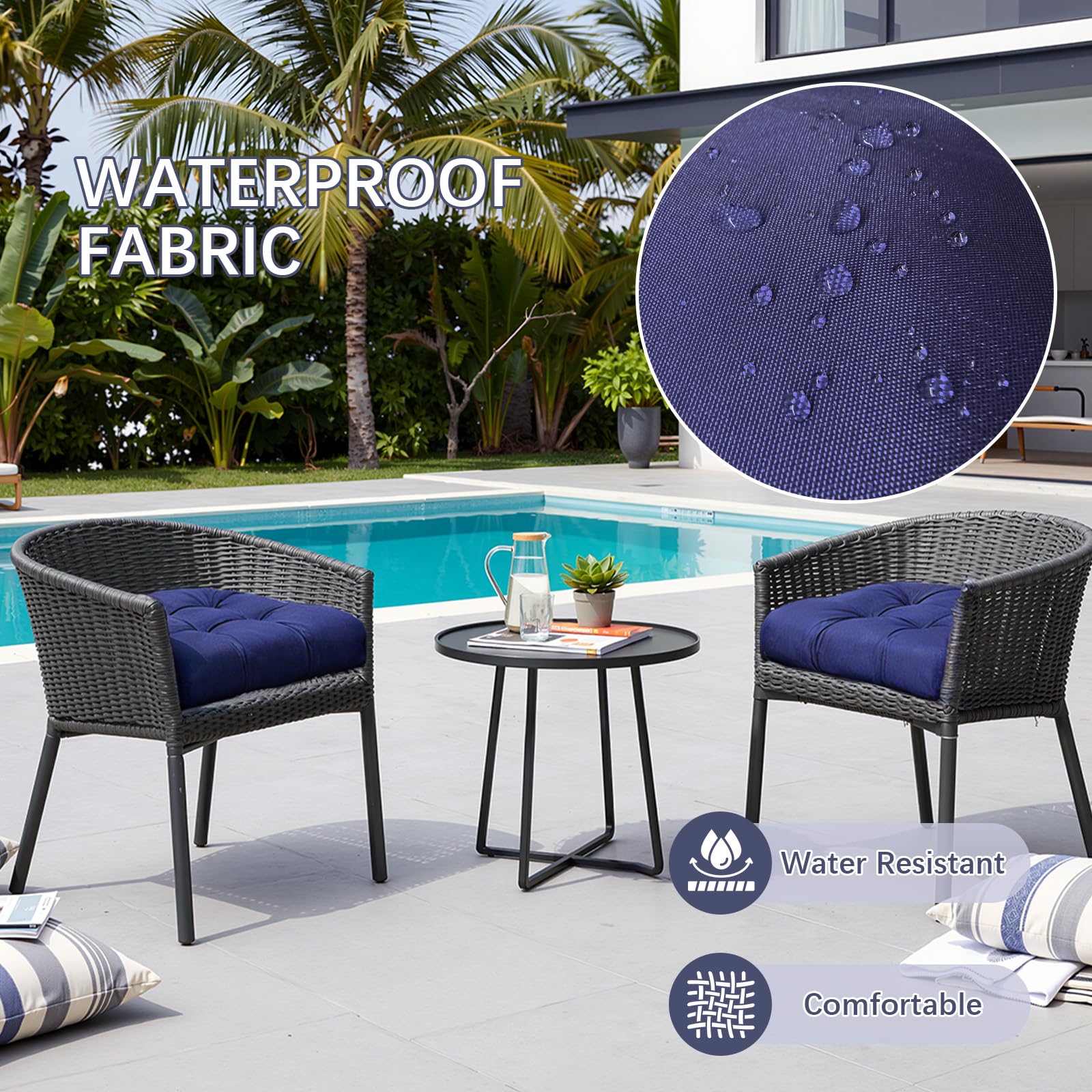 Gnostik tejido repelente al agua con textura resistente y fácil limpieza