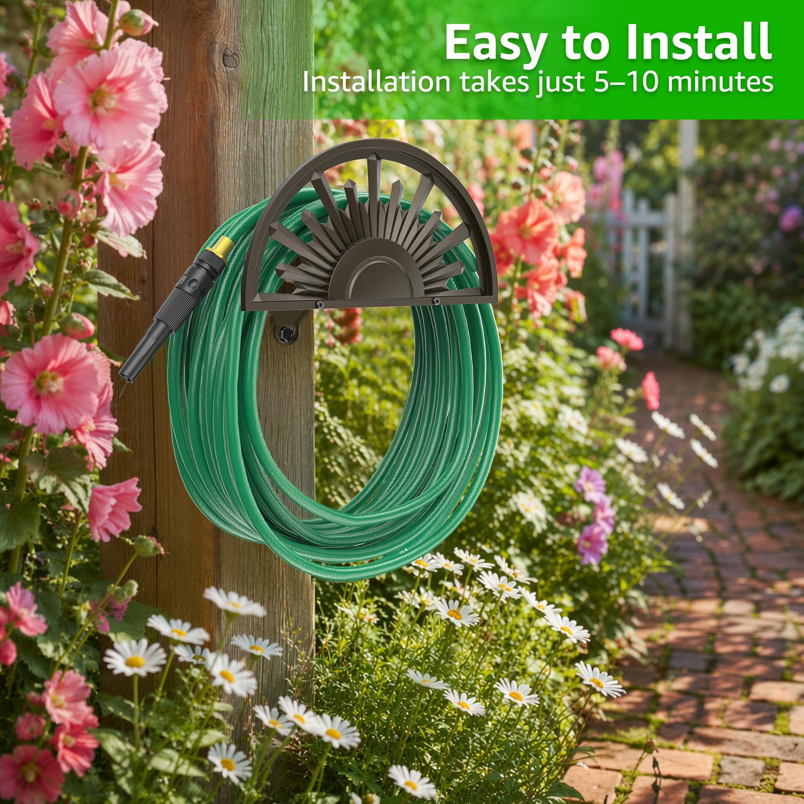 GOFORWILD almacenando cables y mangueras ofreciendo versatilidad