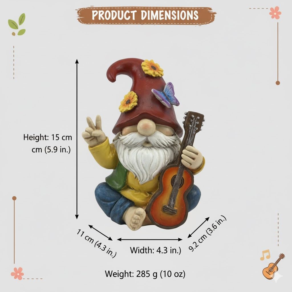 GoGnome etiqueta con dimensiones y peso para elección informada