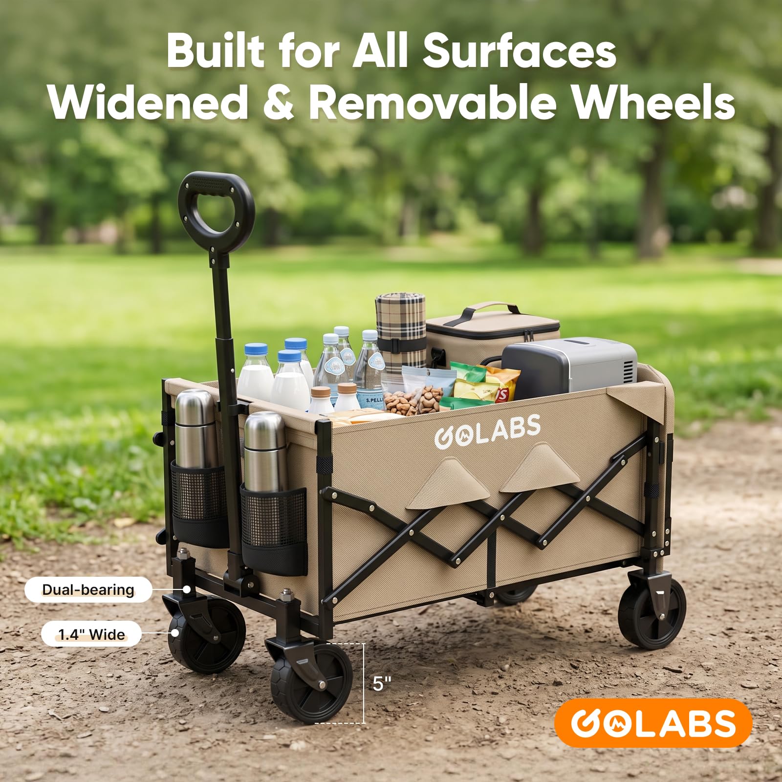 GOLABS WA1 compuerta trasera abierta para objetos largos